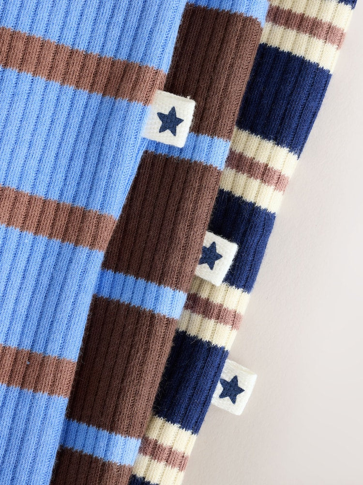 Blue/Brown Stripe