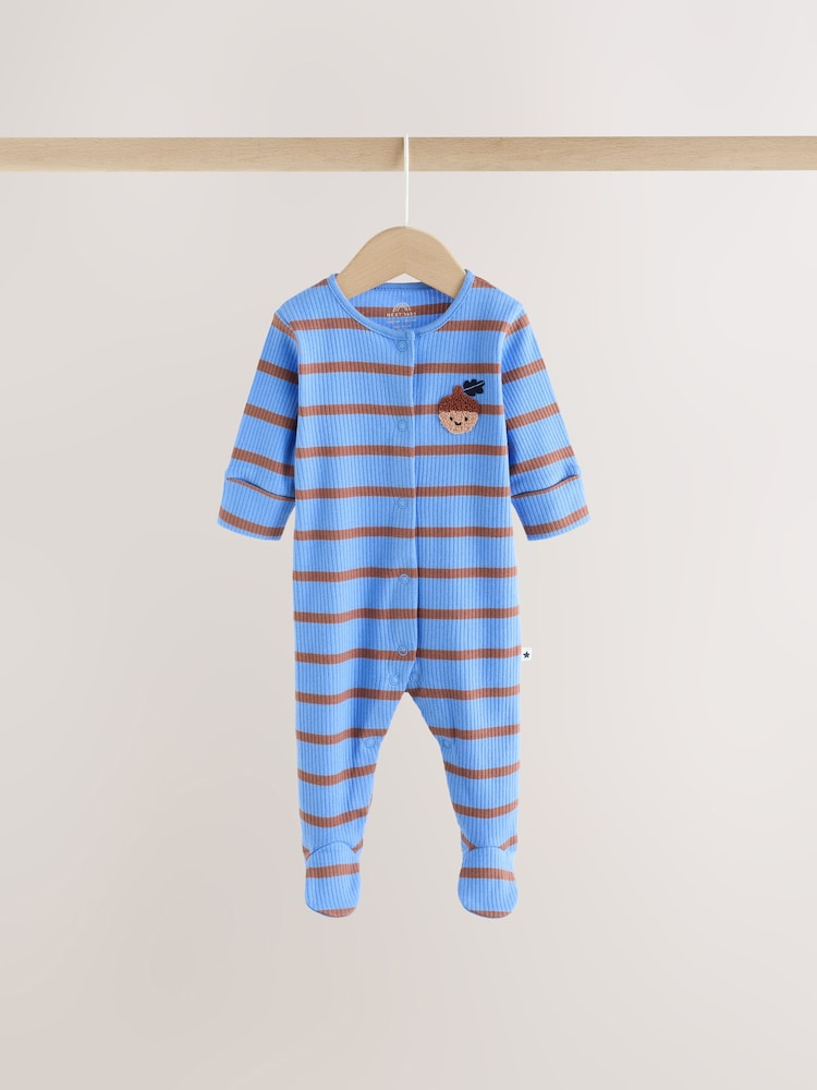 Blue/Brown Stripe