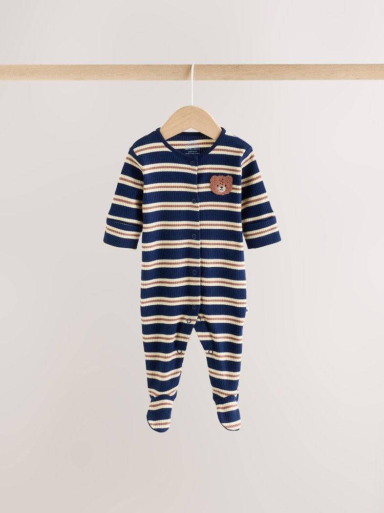 Blue/Brown Stripe