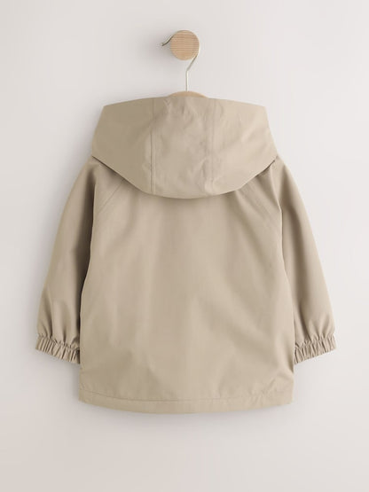 Neutral Waterproof Cagoule Jacket (3mths-7yrs) - Size 3-6 Months (62-68cm)
