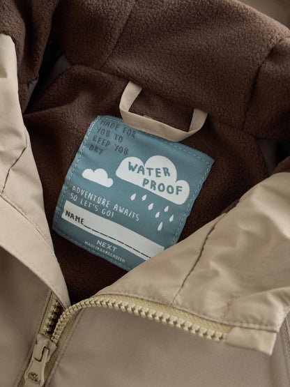 Neutral Waterproof Cagoule Jacket (3mths-7yrs) - Size 3-6 Months (62-68cm)