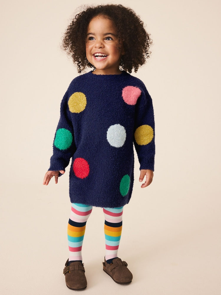 Navy Rainbow Spot