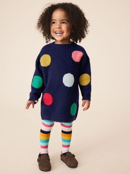 Navy Rainbow Spot