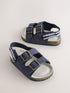 Baker by Ted Baker Baby Footbed Padders Sandals - Navy / EU 20.5 (UK 4)