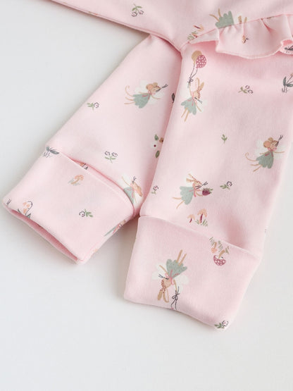 Pink Baby Sleepsuits 3 Pack
