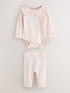 Baker by Ted Baker Pointelle Bow Bodysuit & Legging Set 2 Piece