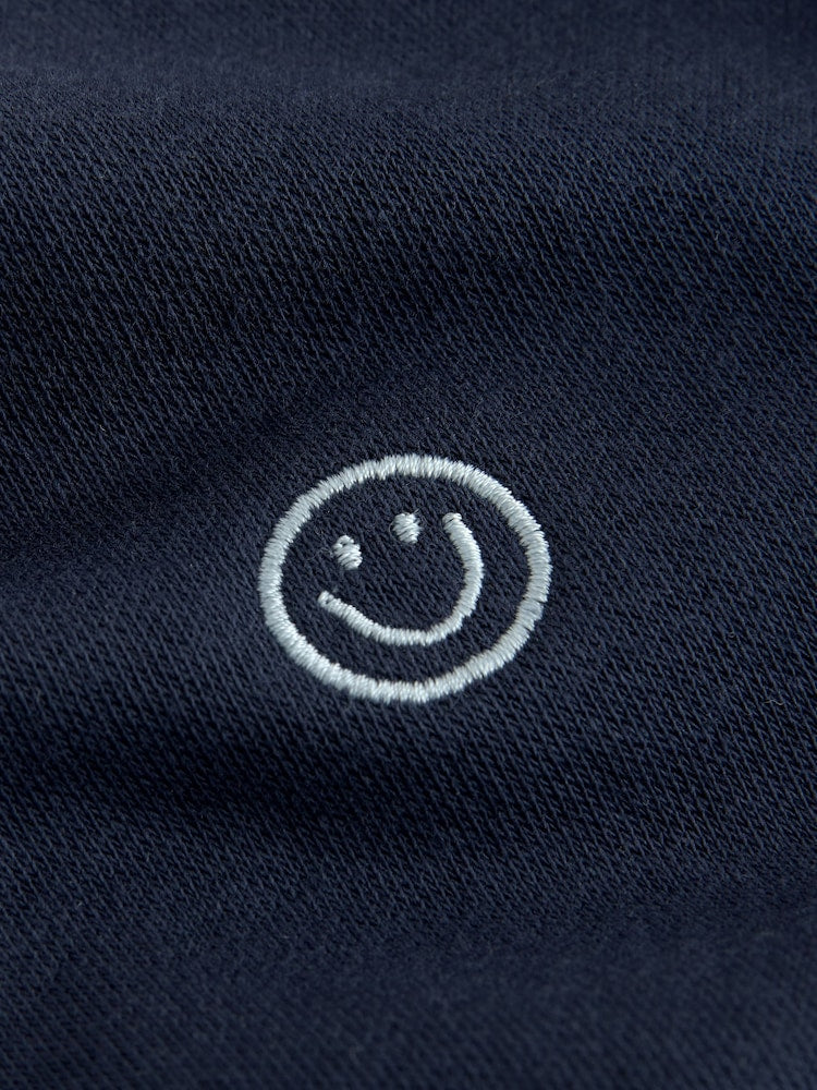 Navy Smile Logo Sweatshirt And Joggers Set (3mths-7yrs)