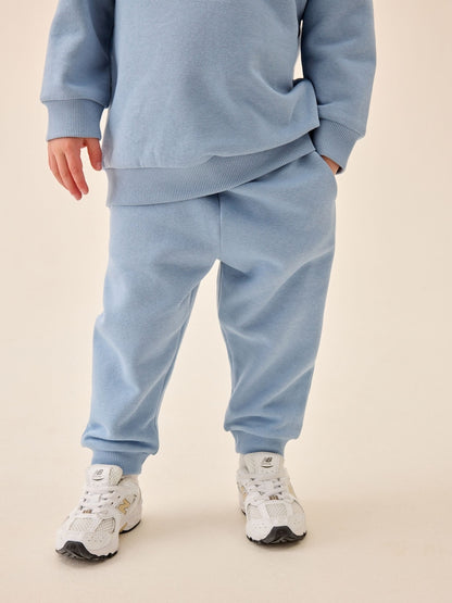 Blue Smile Logo Sweatshirt And Joggers Set (3mths-7yrs)