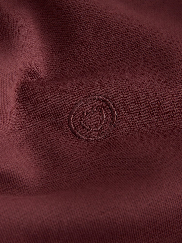 Rust Red Smile Logo Sweatshirt And Joggers Set (3mths-7yrs)