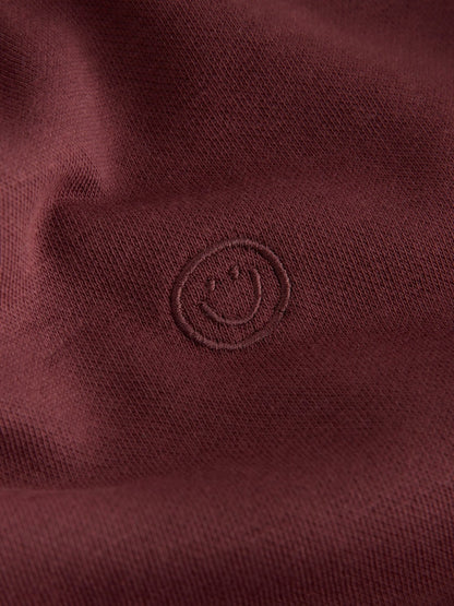 Rust Red Smile Logo Sweatshirt And Joggers Set (3mths-7yrs)