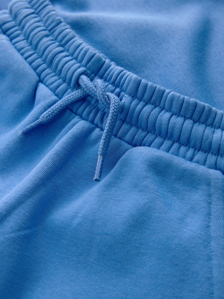 Blue Back Print Crew Neck Joggers Set (3mths-7yrs)