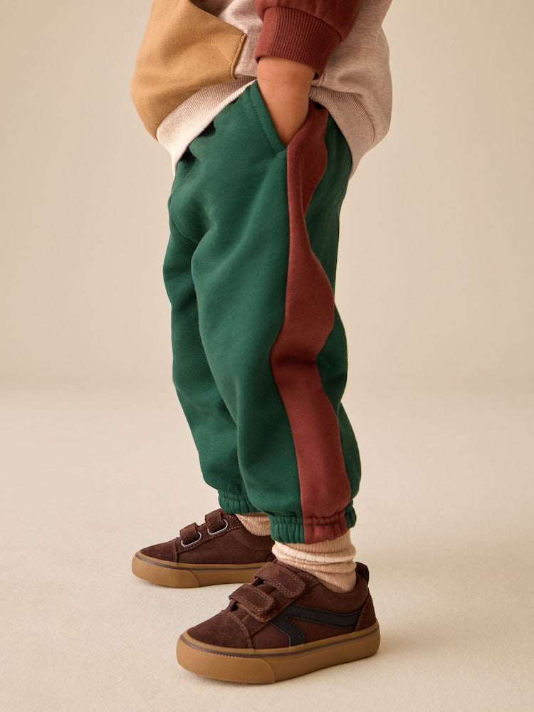 Burgundy/Ecru/Green