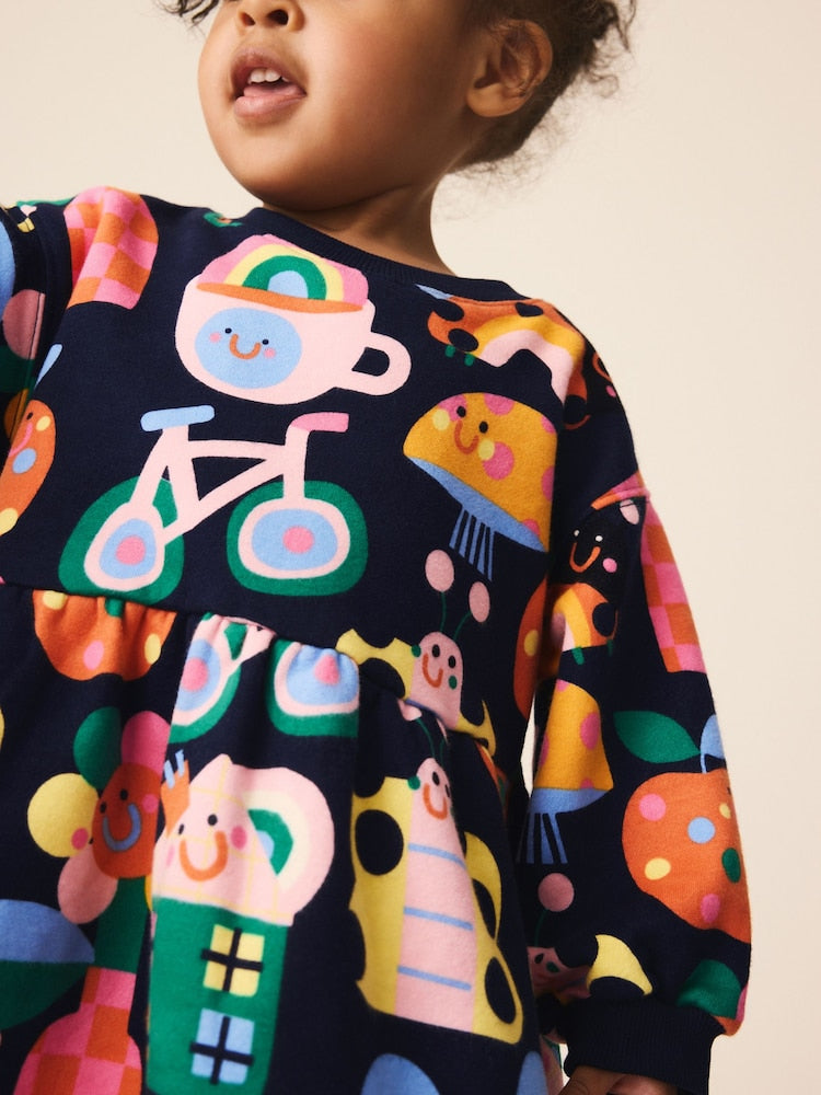 Navy Ladybird Rainbow
