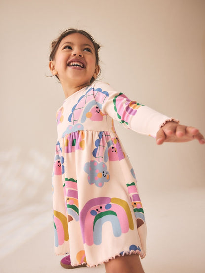 Rainbow Long Sleeve Ribbed