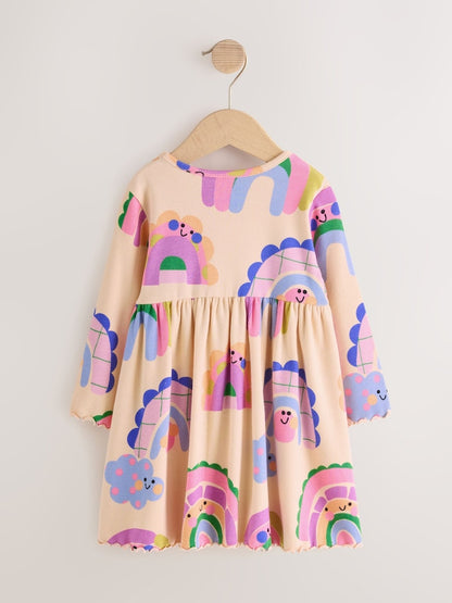Rainbow Long Sleeve Ribbed