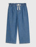 River Island Blue Pull On Wide Leg Jeans - River Island Blue Pull On Wide Leg / 12-18 Months (80-86cm)