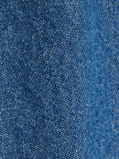 River Island Blue Pull On Wide Leg Jeans