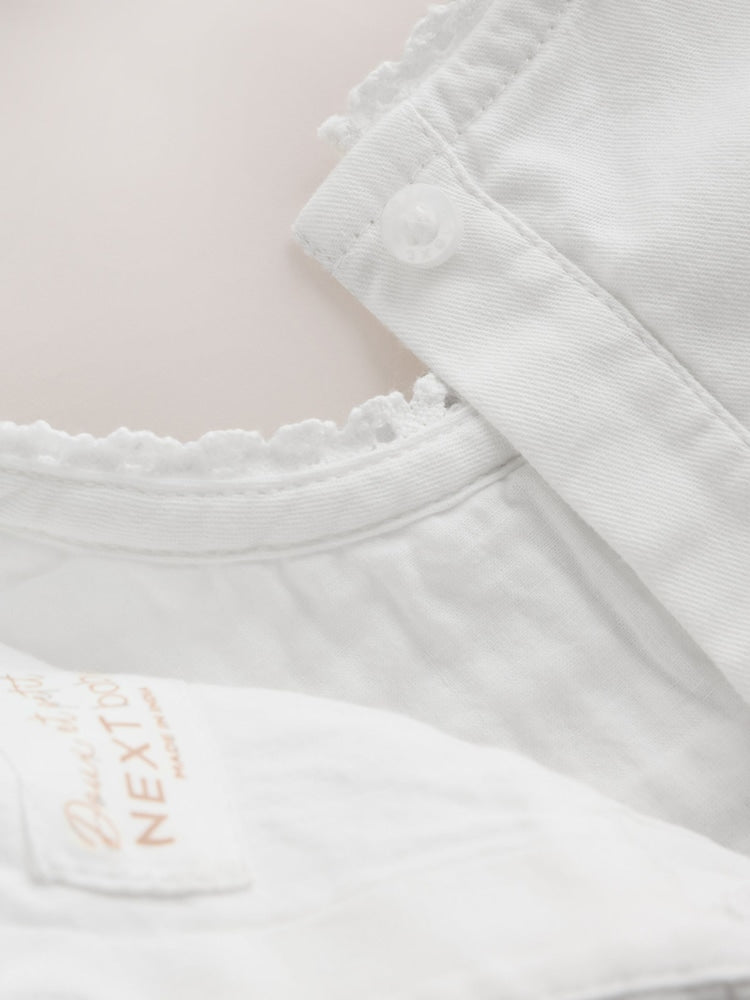 White Woven Lace