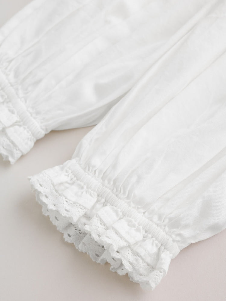 White Woven Lace