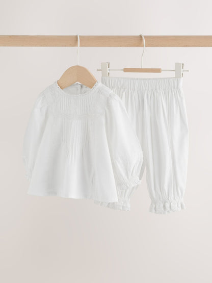 White Woven Lace
