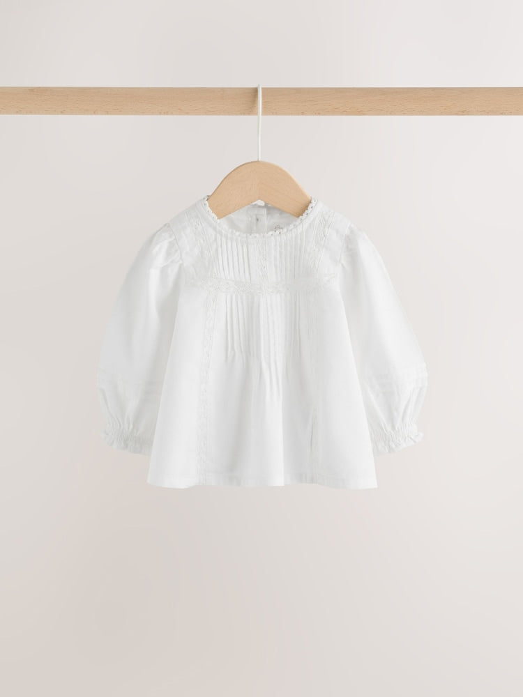 White Woven Lace