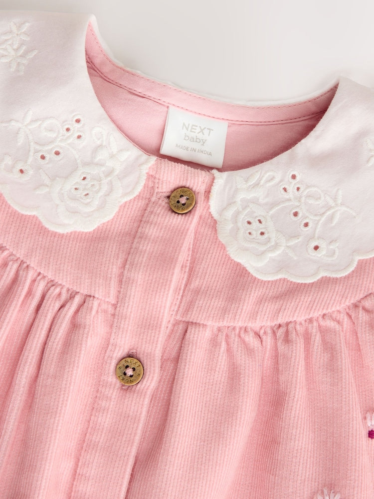 Pink Bunny Embroidered Cord