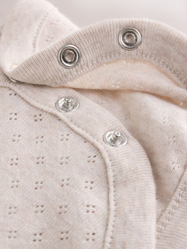 Ecru Floral Cord