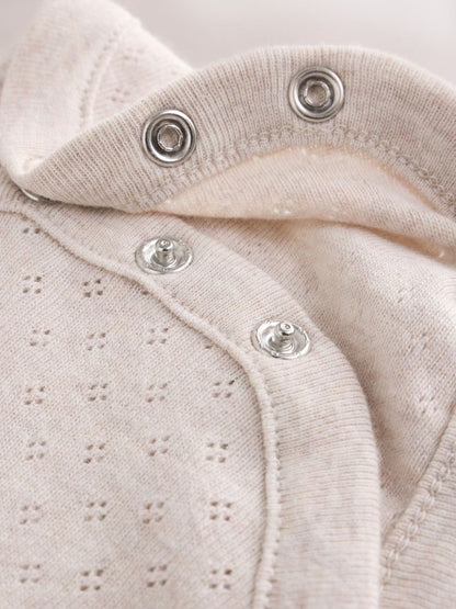Ecru Floral Cord