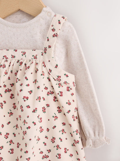 Ecru Floral Cord