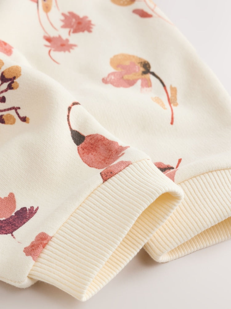 Ecru Floral