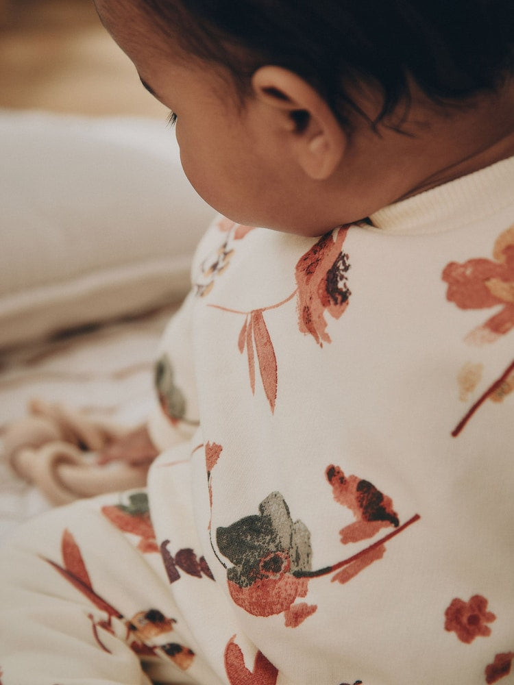Ecru Floral