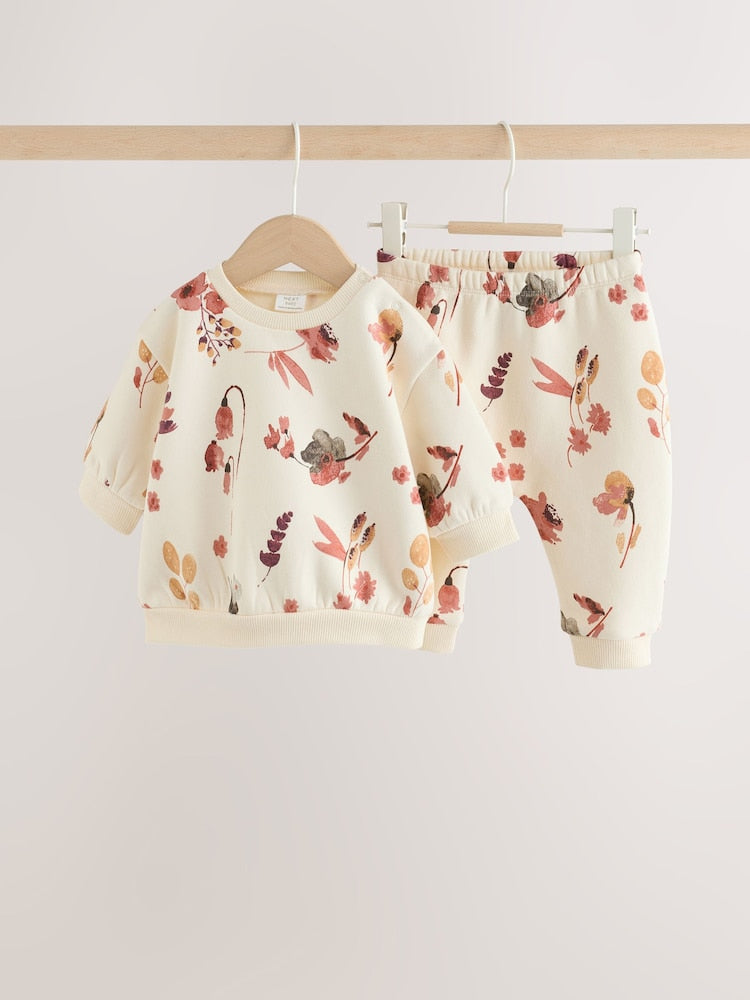 Ecru Floral