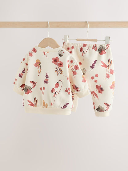 Ecru Floral