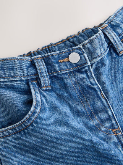 Mid Wash Denim Barrel Jeans (3mths-7yrs)