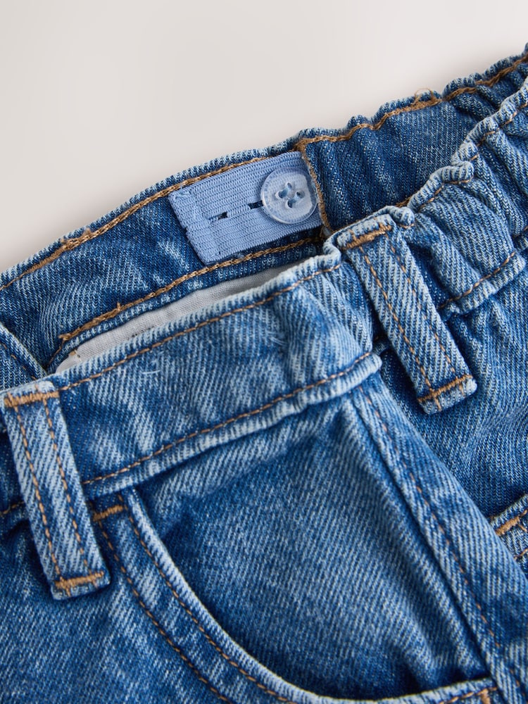 Mid Wash Denim Barrel Jeans (3mths-7yrs)