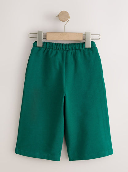 Green Wide Leg Side Stripe Joggers (3mths-7yrs) - Size 3-6 Months (62-68cm)
