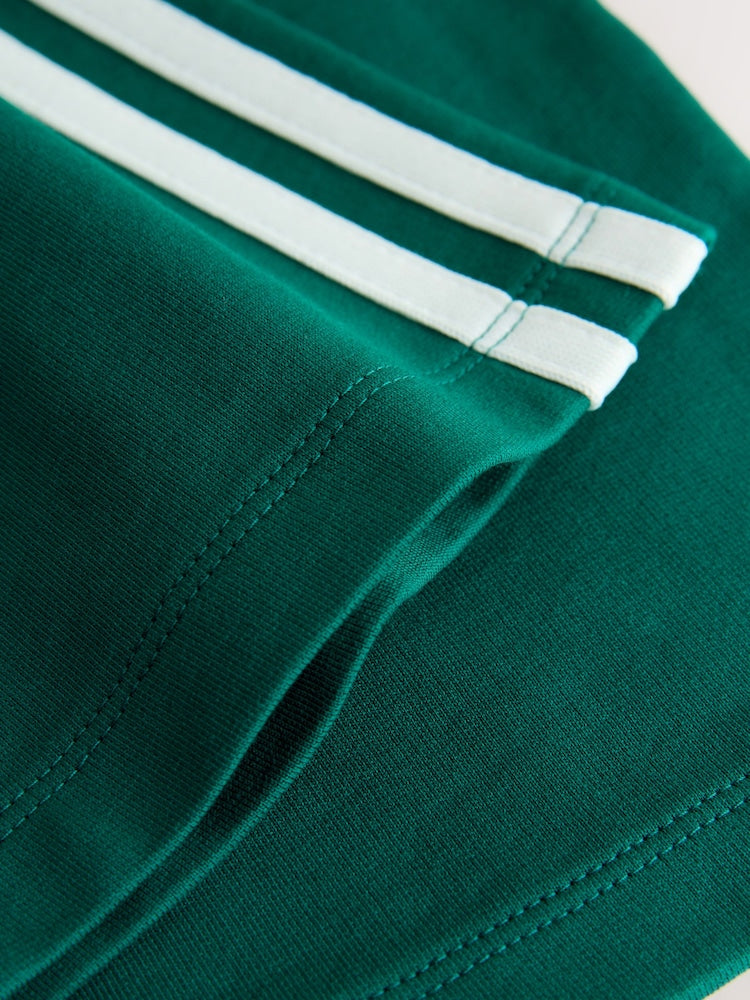 Green Wide Leg Side Stripe Joggers (3mths-7yrs) - Size 3-6 Months (62-68cm)