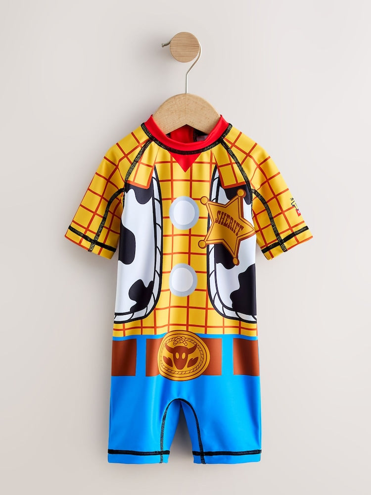 Woody Sunsafe All-In-One Swimsuit (3mths-7yrs) - Size 6-9 Months (68-74cm) - Woody Sunsafe All-In-One
