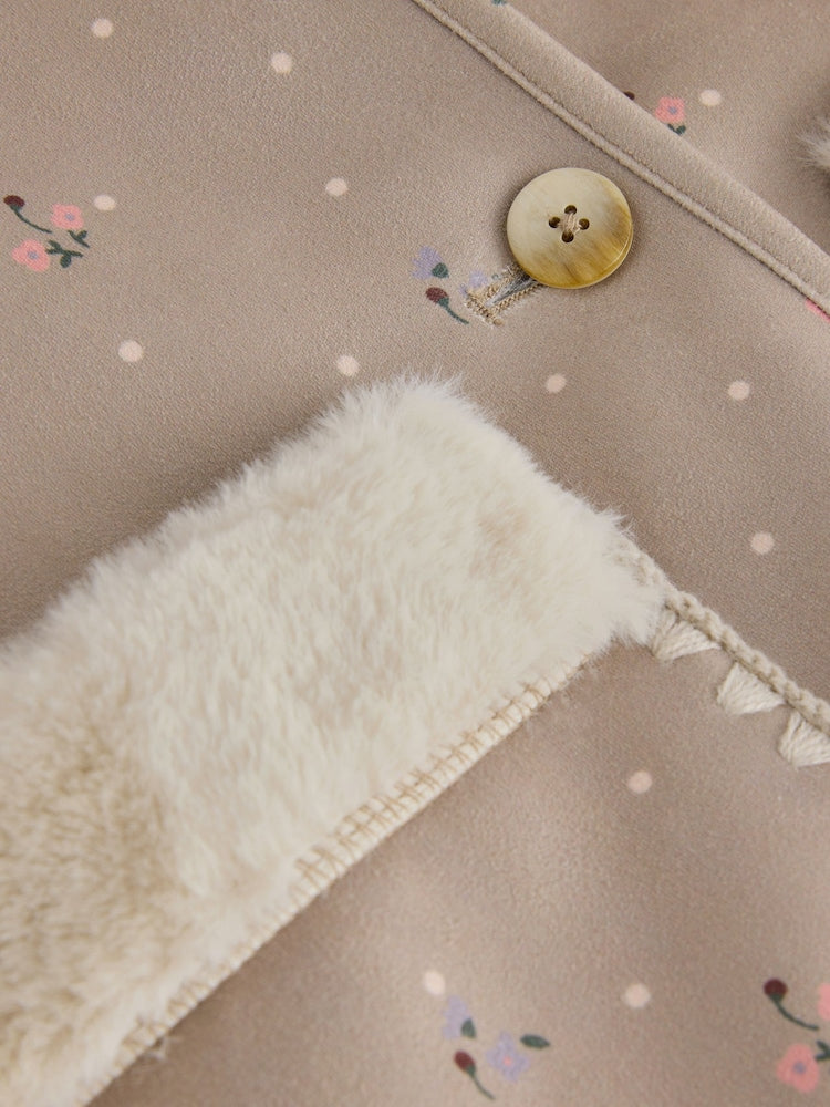 Neutral Faux Shearling