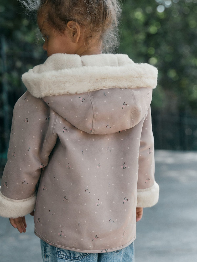 Neutral Faux Shearling