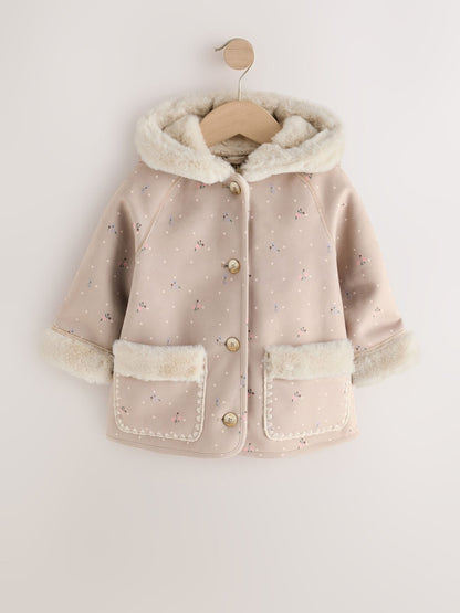 Neutral Faux Shearling