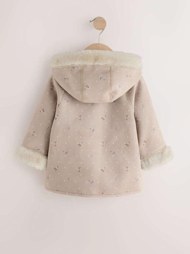 Neutral Faux Shearling
