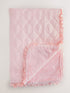 Baker by Ted Baker Pink Quilted Fur Lined Blanket - Pink