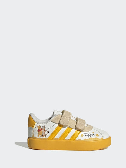 adidas White VL Court 3.0 CF Infant Trainers