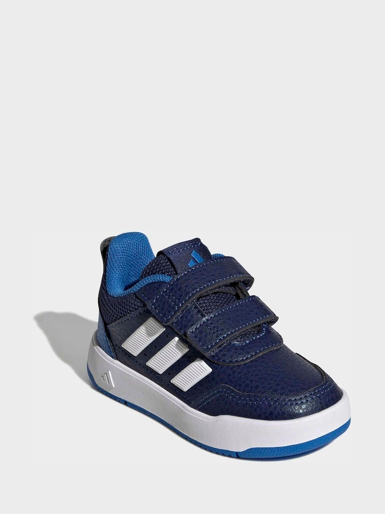 adidas Blue/White Hook and Loop Tensaur Sport 3.0 Infant Trainers