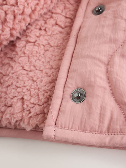 Pink Quilted Puffer Baby Jacket (0mths-2yrs)