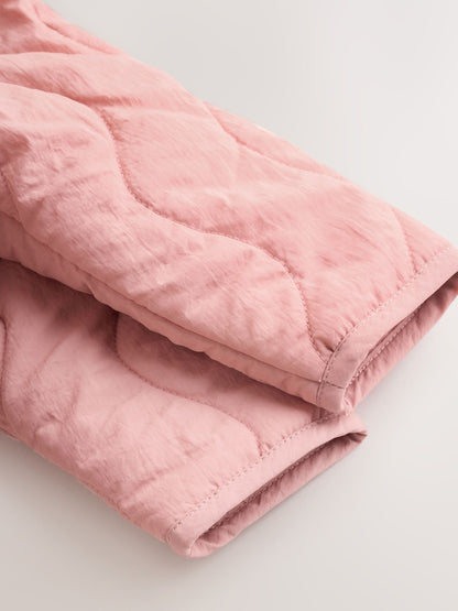 Pink Quilted Puffer Baby Jacket (0mths-2yrs)