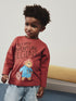 Burnt Orange Long Sleeve Paddington T-Shirt (3mths-8yrs) - Burnt Orange Long Sleeve Paddington / 12-18 Months (80-86cm)