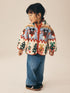 Cream Christmas Santa Half Zip Fleece (3mths-7yrs) - 12-18 Months (80-86cm)
