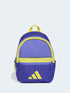 adidas Purple/Yellow 3 Bar Kids Backpack - Size One
